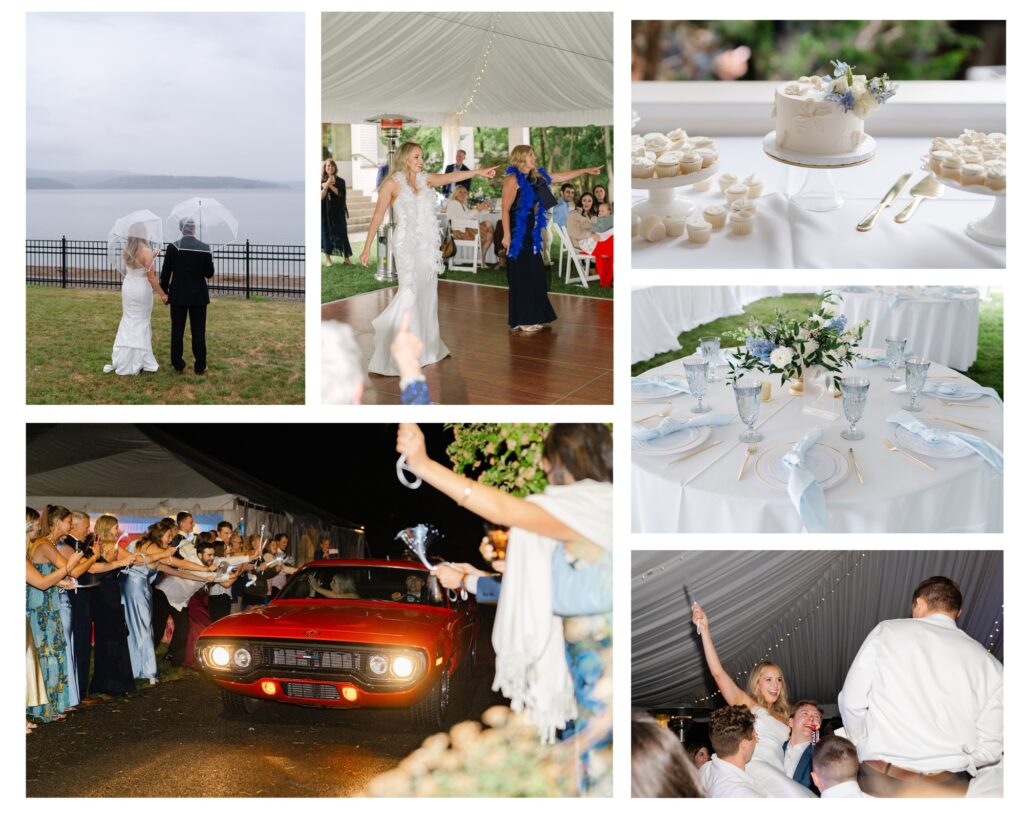 Jewett House wedding collage