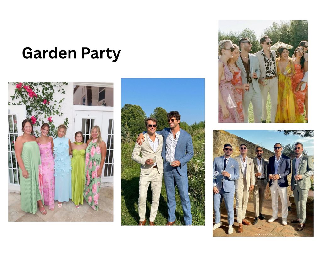 garden party attire examples